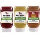 Ketchup + Mostarda + American Burguer - Mrs Taste