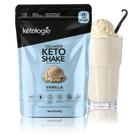 Keto Collagen Shake Ketologie Vanilla 812 ml com óleo de coco