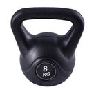 Kettlebell Black 8kg Ahead Sports para Treino Funcional e Força Kettlebell Black 8kg Ahead Sports para Treino Funcional e Força
