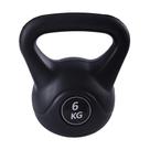 Kettlebell Black Cimento Ahead Sports AS2205 6 kg Preto