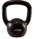 Kettlebell de ferro polido para treinamento funcional 34 kg - rae fitness