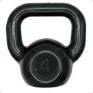Kettlebell Emborrachado - 4kg