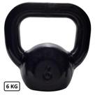 Kettlebell Emborrachado 6 Kg Preto