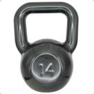Kettlebell Emborrachado Treinamento Funcional - 14 Kg