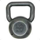 Kettlebell Emborrachado Treinamento Funcional - 20 Kg
