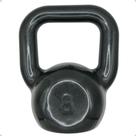 Kettlebell Emborrachado Treinamento Funcional - 8 Kg