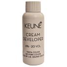 Keune Cream Developer 20 vol para Tinta e So Pure - 60ml