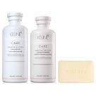 Keune & Korres Kit Shampoo + Condicionador + Sabonete em Barra Pimenta Rosa