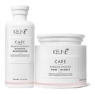 Keune Shampoo 300ml + Máscara 200ml Keratin Smooth