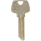 Key Blank Hillman KeyKrafter 2018 em latão, pacote de uma face, 4