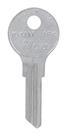 Key Blank Hillman Universal de face única