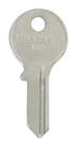 Key Blank Hillman VR-6 VIRO S10 em latão de lado único Key Blank Hillman VR-6 VIRO S10 em latão de lado único