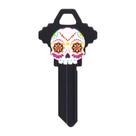 Key Blank Hillman Wackey Sugar Skull de um lado