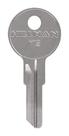 Key Blank Hillman Y12 de face única universal