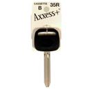 Key Blank The Hillman Group 35R com alça emborrachada Toyota Key Blank The Hillman Group 35R com alça emborrachada Toyota