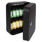 Key Box Decaller Security Metal com suporte de parede de 20 ganchos