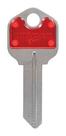 Key Hillman KW-1 ColorPlus Red durável revestido a pó x5