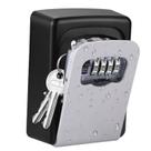 Key Lock Box Lospu HY Suporte de parede impermeável cinza