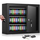 Key Lock Box Nebakne Suporte de parede de 75 teclas com 75 etiquetas de chave