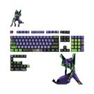 Keycap De Sublimação Térmica PBT Transparente Eva Rebuild of Evangelion Anime Figure 2025 Presente