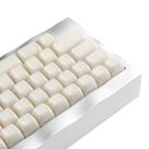 Keycaps REDQIN White Jade 160 teclas PBT Double Shot RSA Profile