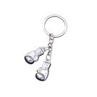 Keychain Creative 3D Luvas de boxe Luvas de perfuração metálicas Keychain Creative 3D Luvas de boxe Luvas de perfuração metálicas