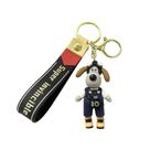 Keychain Repair Dog Camera Design de desenho animado Deep Blue