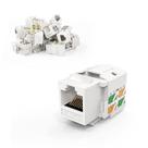 Keystone Jack CableCreation Cat6 RJ45, pacote com 40, branco
