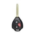 Keyyou capa de chave flip modificada para Toyota Reiz Camry Rav4 Yaris Corolla 4runner Avlon
