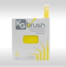 KG Brush Regular (2.0 mm - 1/4 gotas) - Amarelo (100 un)