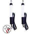 Ki 2 Bastão Luz 24 Led Garra Bateria Pendente Automotivo Garagem Oficina Mecânica Carro Caminhão Camping Barco Pesca