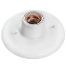 Ki 6 Plafonier Plafon Branco 100w E27 Bocal Porcelana