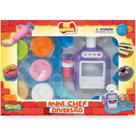 Ki massa mini chef diversao com 5 massinhas de 28g sunny Ki massa mini chef diversao com 5 massinhas de 28g sunny