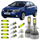 Kia Cerato 2009/2012 Kit Lampadas Led Teto Ré Placa Farolete