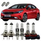Kia Cerato Lâmpadas Baixo Alto Milha Halógena Original + T10