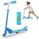 Kick Scooter Legooin para crianças de 3 a 12 anos com rodas de LED rosa Kick Scooter Legooin para crianças de 3 a 12 anos com rodas de LED rosa