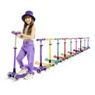 Kick Scooter Lifemaster Kids Children Toddler 3 rodas roxo Kick Scooter Lifemaster Kids Children Toddler 3 rodas roxo