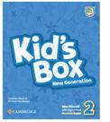 Kids box new generation 2 workbook with digital pack american english