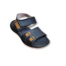 Kidy Sandalia Masculina Bebe Kidy Toys -acompanha Moto 391-0015 Preto/Laranja
