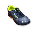 Kidy Tenis Masculino Infantil Kidy Mais Dinossauro 168-0231 Preto/Laranja