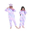 Kigurumi Para Crianças E Adultos, Pijamas De Animais Em Estilo Unicórnio, Macacões De Dormir,