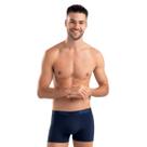 KIit com 3 Cuecas Modelo Boxer Lisa em Algodão Mash