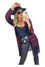 Kimono Casaco Cardigan Reto Aberto Luxo