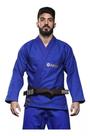 Kimono Classic Azul Jiu Jitsu Trançado BJJ Atama