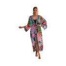 Kimono Colorido Para Mulheres, Saída De Praia, Robe Longo Para Piscina, Ideal Para Férias De Verão. Kimono Colorido Para Mulheres, Saída De Praia, Robe Longo Para Piscina, Ideal Para Férias De Verão.