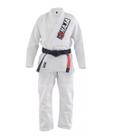 Kimono De Jiu Jitsu Overcoming Trançado Branco Naja
