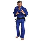 Kimono de Judo MKS Charenji Azul infantil (Intermediário) CBJ Oficial -