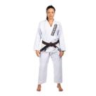 Kimono Haganah Jiu-Jtsu F300 Reforçado Branco Uni