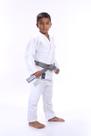 Kimono Jiu Jitsu e Judô Combate Infantil Branco Com Faixa Branca Torah