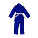 Kimono Judo adidas Contest J650 Azul e Dourado